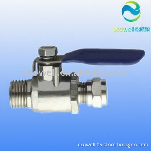 Stainless Ball Valve, RO water filter parts